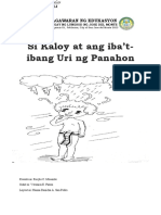 Si Kaloy at Ang Iba't-Ibang Uri NG Panahon