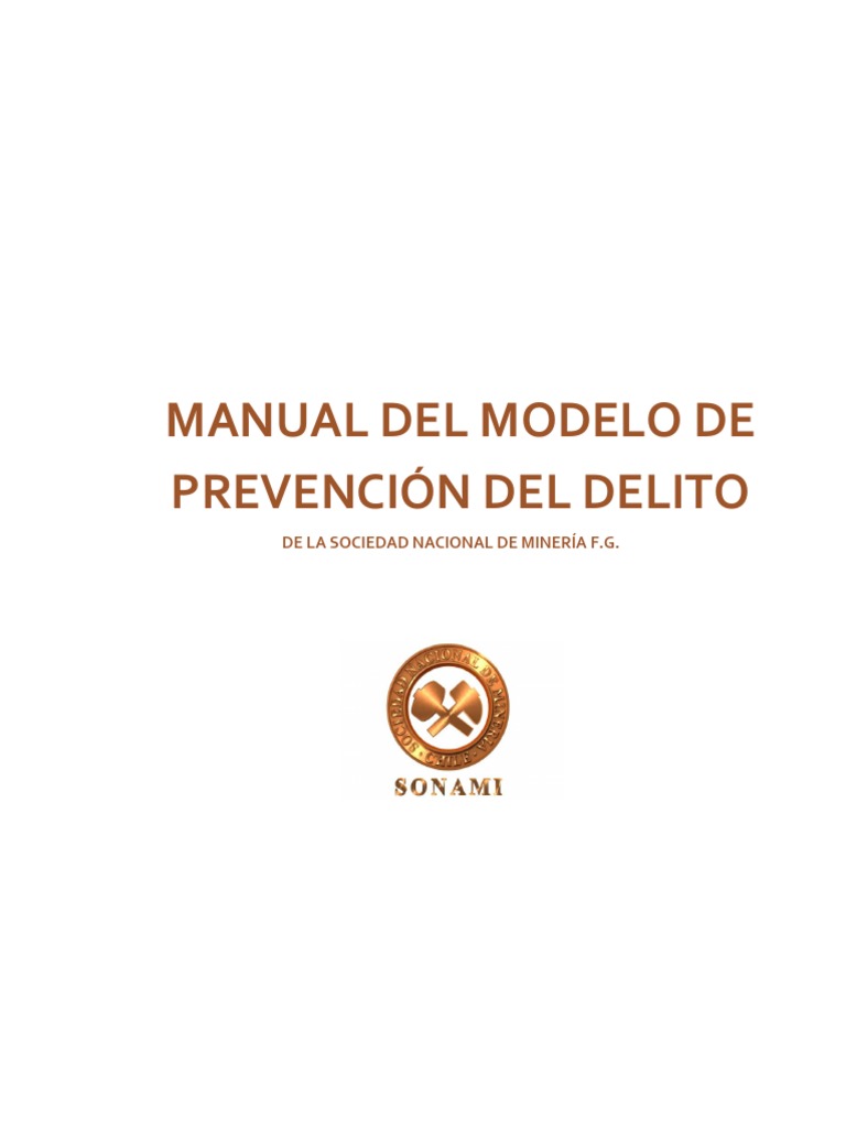 Manual Modelo Prevencion Del Delito | PDF | Derecho penal | Lavado de ...