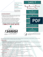 SAFE-T suicide assessment tool