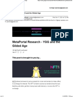 MetaPortal Research - YGG and The Gilded Age