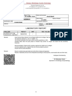 COVID-19 Rapid Test Report