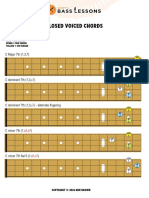 Chords Diagrams Closed