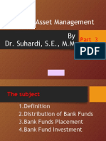 Bank Asset Management by Dr. Suhardi, S.E., M.M