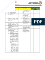 Checklist PEG Tube Feeding