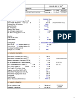 Design Calculation