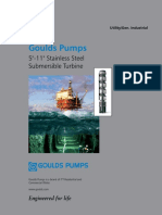 Goulds Pumps: 5"-11" Stainless Steel Submersible Turbine