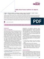 Localised Colon Cancer: ESMO Clinical Practice Guidelines For Diagnosis, Treatment and Follow-Up