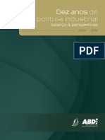 Dez Anos de Politica Industrial Balanco