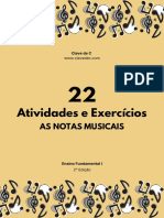 Atividades Notas Musicais Fund. I - 2 Edição