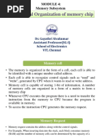 L2: Internal Organization of Memory Chip