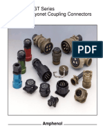 Amphenol GT Series Reversed Bayonet Coupling Connectors