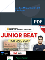 Junior Beat Based on M.laxmikanth, DD Basu, Subhash Kashyap
