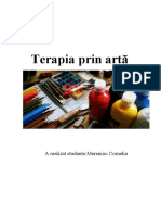 Terapia Prin Artă La Corijare Comportamentală