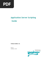 Application Server Scripting Guide: Invensys Systems, Inc