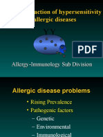 The Basic Reaction of Hypersensitivity in Allergic Diseases