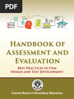 Assessment Evaluation Handbook