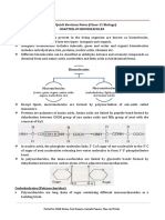 CBSE Quick Revision Notes (Class-11 Biology) Chapter-09 Biomolecules