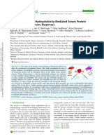 Biomaterial Surface Hydrophobicity-Mediated Serum Protein Adsorption and Immune Responses