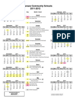 2011-2012 School Calendar - Board Approved