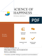 Science of Happiness: Tutorial Meeting 5