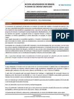 Gabarito Justificado - Direito Constitucional