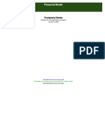 Company Name LBO Model Summary & Returns