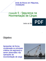 5 - Segurança Máquinas e Equipamentos - Movimentação de Carga