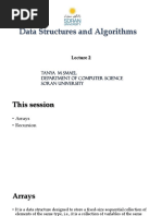 Data Structures and Algorithms: Tanya M Smael Department of Computer Science Soran University