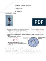 TE Capítulo 1 Densidad de Flujo Electrico D y Ley de Gauss