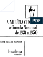 A Milícia Cidadã: a Guarda Nacional de 1831 a 1850