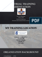Industrial Training Presentation