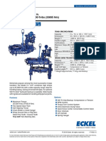 Eckel 5 UHT: Casing Tong 2 / - 5 / In. Maximum Torque 25,000 Ft-Lbs (33895 NM)