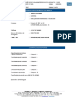 Identificação Do Produto E Da Empresa