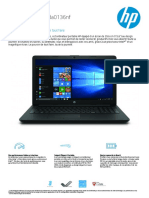 HP Notebook 15-Da0136nf: Une Conception Splendide Pour Tout Faire