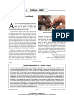 Myotonia in A Child With Muscle Hypertrophy: Clinical Video Clinical Video Clinical Video Clinical Video Clinical Video