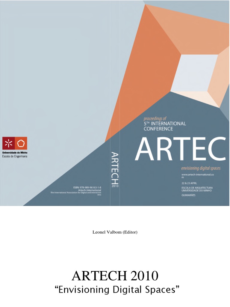 Artech Coreografia Digital Interativa Pdf Video 3 D Computer Graphics