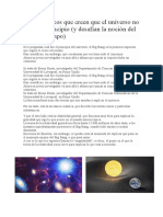 Los Científicos Que Creen Que El Universo No Tiene Un Principio