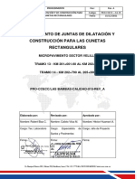 Procedimento de Juntas de Dilatación