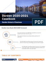 Darden Casebook 2020-21