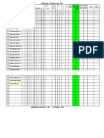 Evidenţa Reuşitei A Gr. 203: NPP Lecţii / Seminare