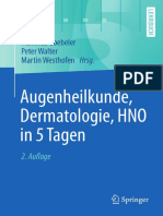 (Springer-Lehrbuch) Goebeler, Matthias_ Walter, Peter_ Westhofen, Martin - Augenheilkunde, Dermatologie, HNO in 5 Tagen (2018)
