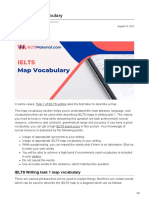 IELTS Map Vocabulary