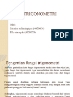 FUNGSI TRIGONOMETRI