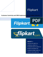 Flipkart: Customer Centricity and CRM Implementation in Indian Industry
