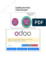 Chapter 1: Installing The Odoo Development Environment