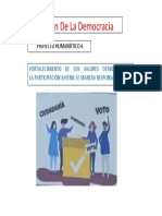 Acordeón de La Democracia: Proyecto Humanístico 6