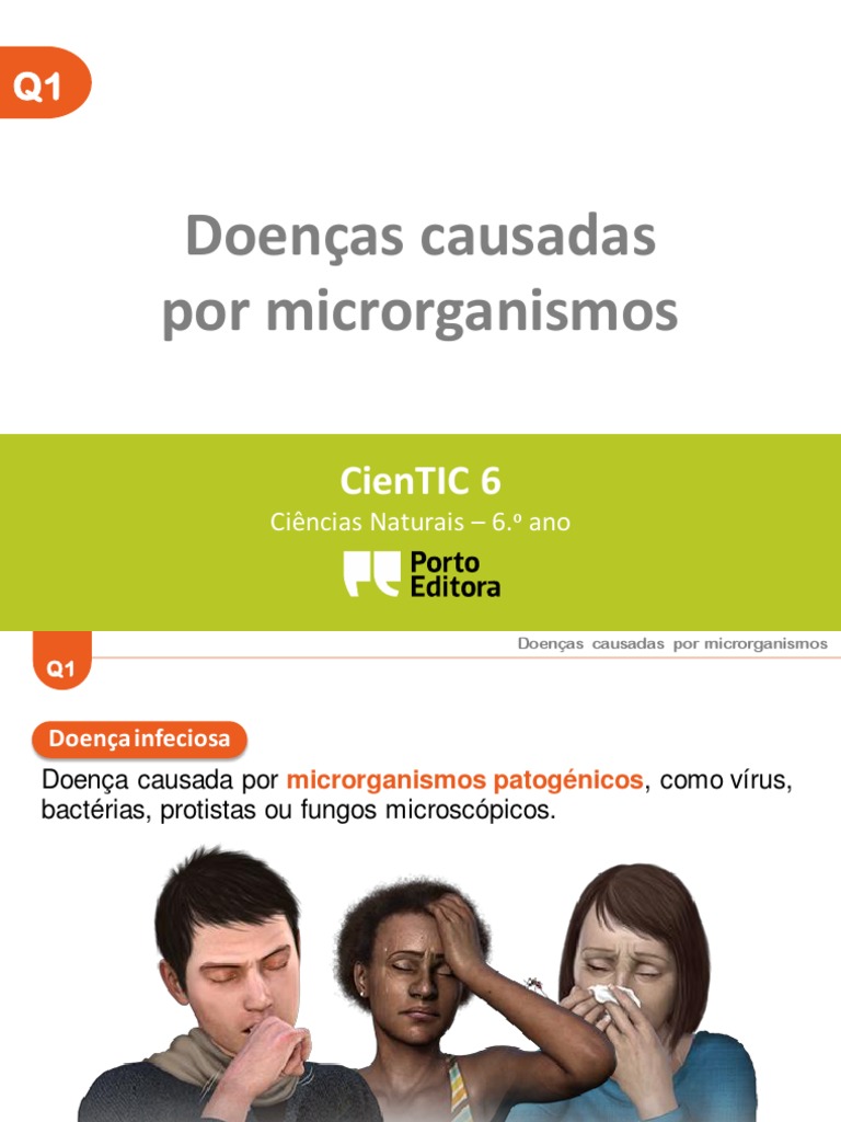 Exemplos de Doenças Infecciosas Causadas por Diferentes Microrganismos ...