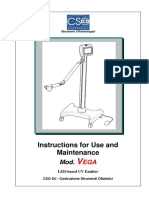 MANUALE-USO-ILLUMINATORE-UV-VEGA INGLESE - Rev7