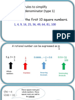 1 Surds Rules and Rationalising Type 1