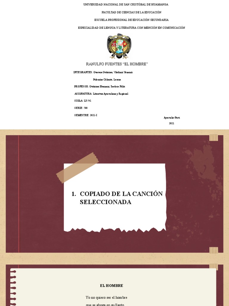 Ranulfo Fuentes El Hombre PDF